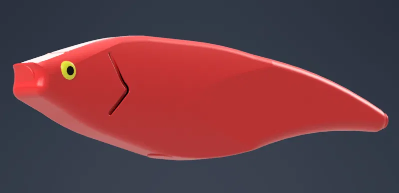 Mồi Câu Cá, loại Crankbait Đơn Giản - Image 2