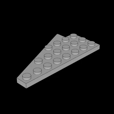 Cánh Lego Tương Thích (3934.dat) 4 x 8 Phải