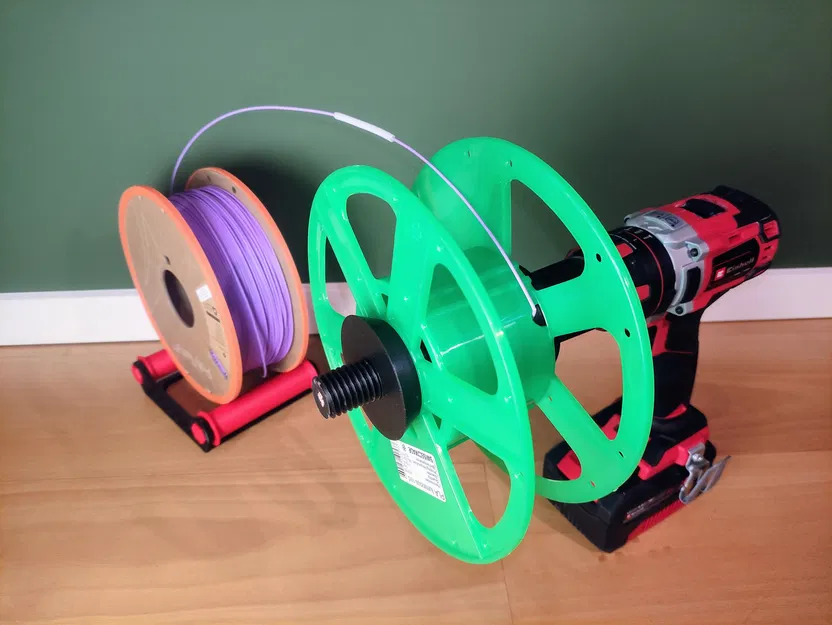 Dụng Cụ Respool Dây Tóc Đơn Giản Cho Máy Khoan - Image 1