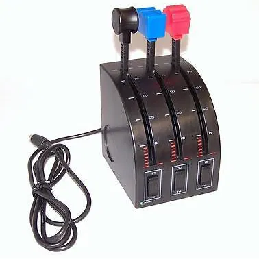 Panel Cần gạt Flaps Spoilers cho Cần ga Saitek