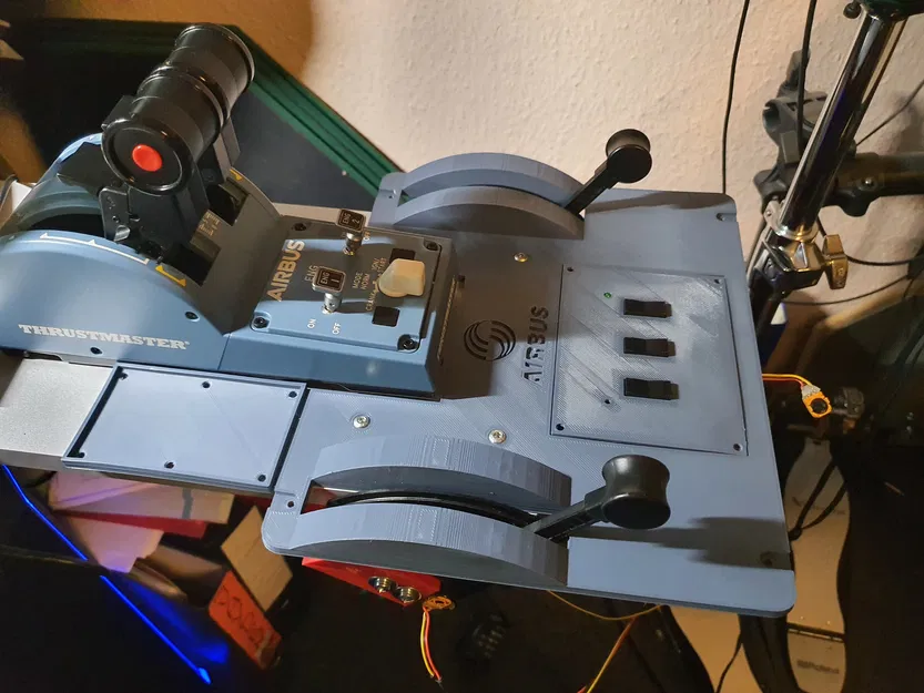 Panel Cần gạt Flaps Spoilers cho Cần ga Saitek - Image 6