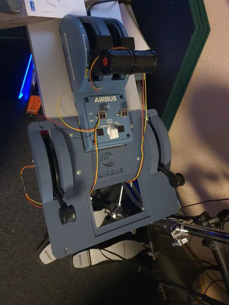 Panel Cần gạt Flaps Spoilers cho Cần ga Saitek - Image 17