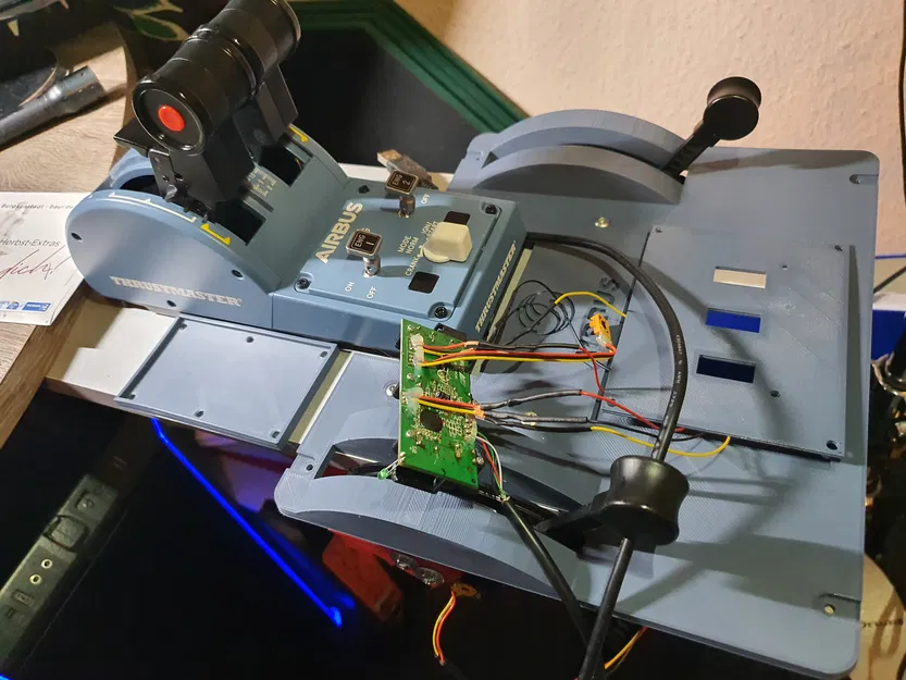 Panel Cần gạt Flaps Spoilers cho Cần ga Saitek - Image 18