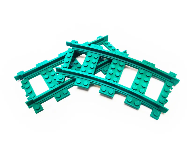 Tất cả đường ray xe lửa kiểu LEGO® theo chuẩn L-Gauge - Image 1