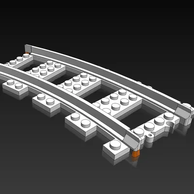 Tất cả đường ray xe lửa kiểu LEGO® theo chuẩn L-Gauge