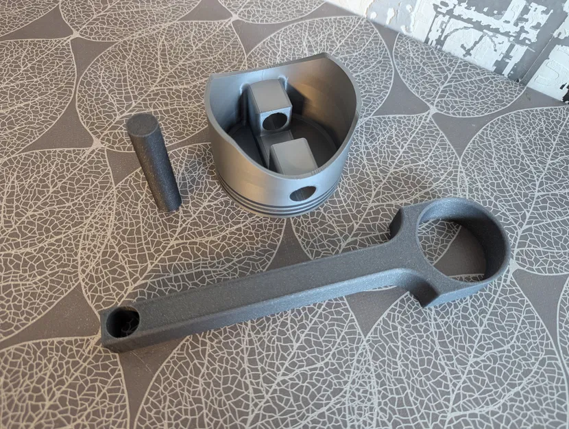 Chân đế tai nghe hình Piston - Image 3