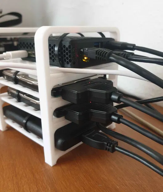 Kệ Đựng Ổ Cứng Raspberry Pi 3/4/5 NAS - Image 2