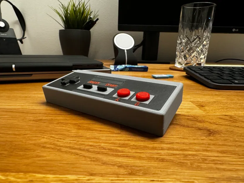 Mô Hình Tay Cầm NES Tỉ Lệ 1:1 - Image 2