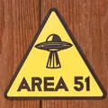 Biển hiệu AREA 51 - Chọn UFO yêu thích của bạn - Thumbnail 2