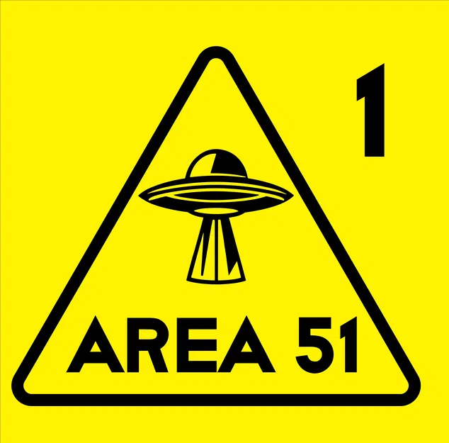 Biển hiệu AREA 51 - Chọn UFO yêu thích của bạn - Image 5