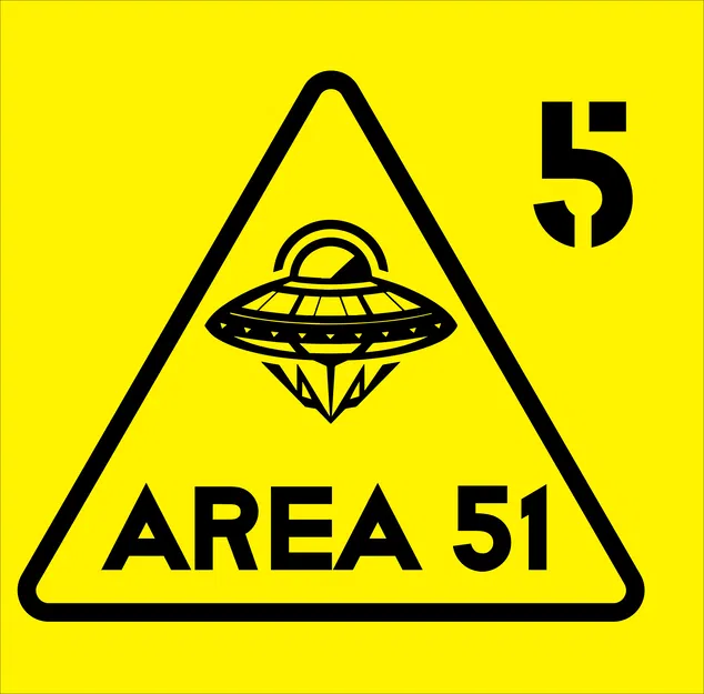 Biển hiệu AREA 51 - Chọn UFO yêu thích của bạn - Image 9
