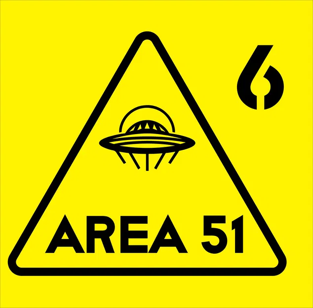 Biển hiệu AREA 51 - Chọn UFO yêu thích của bạn - Image 10