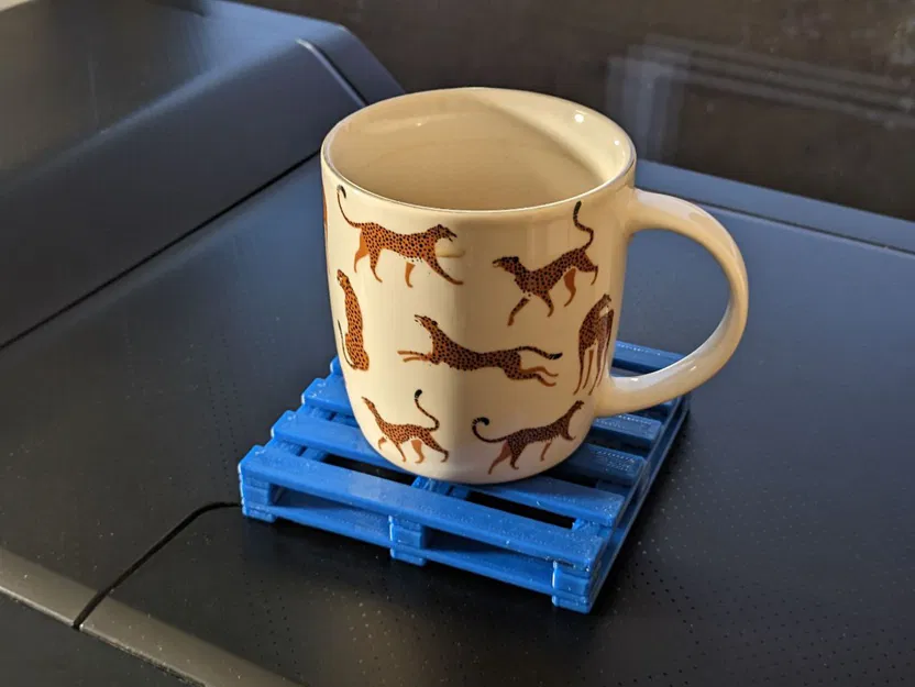 Miếng lót ly hình Pallet - Image 1