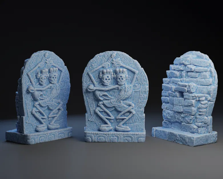 Thần Chú Citipati Múa Phật Giáo Mông Cổ - Image 1