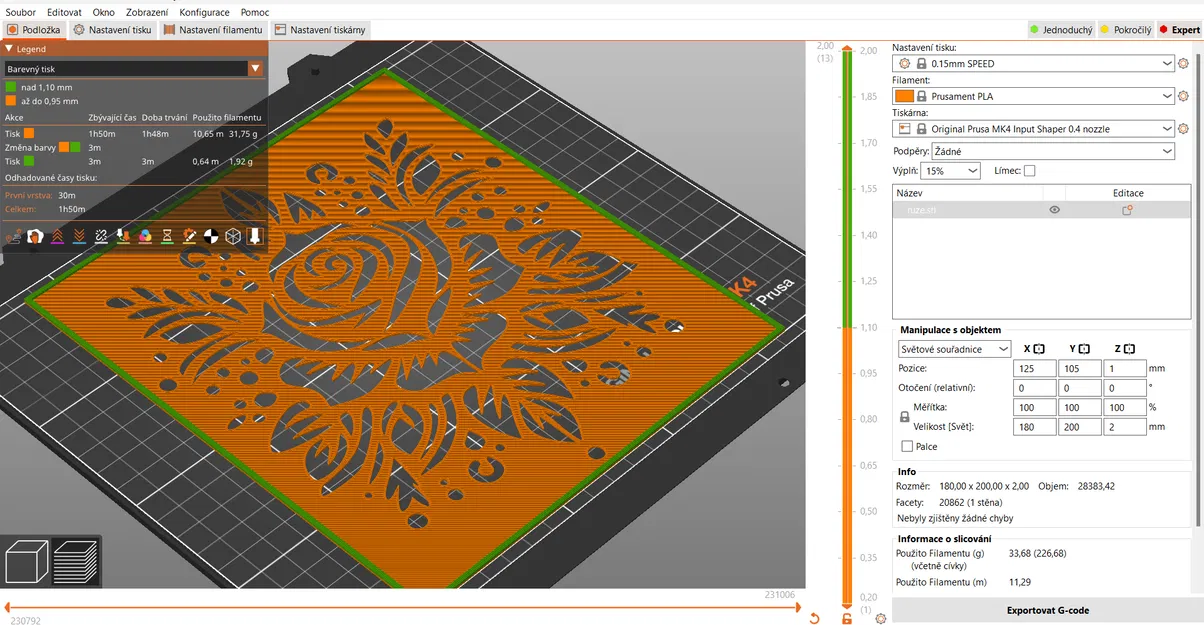 Khuôn Vẽ: Hoa Hồng 2 - Image 2