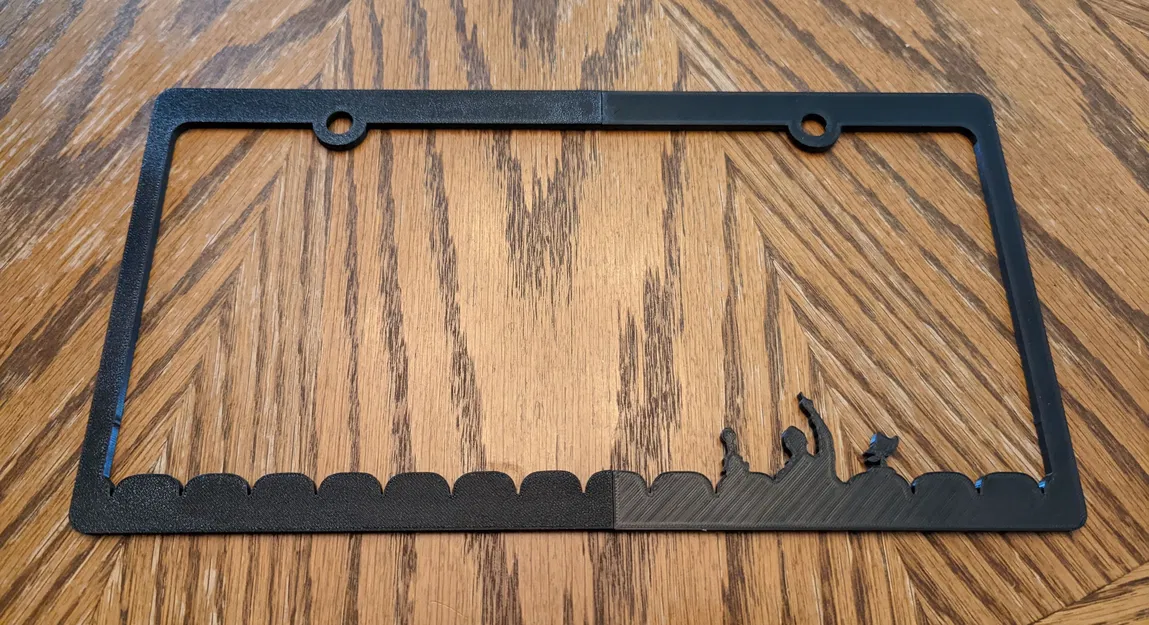 Khung Biển Số Xe Kiểu MST3k - Image 1