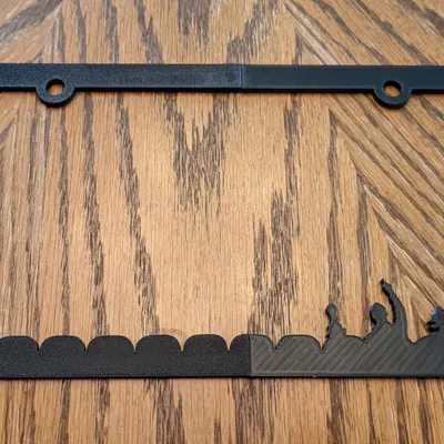 Khung Biển Số Xe Kiểu MST3k