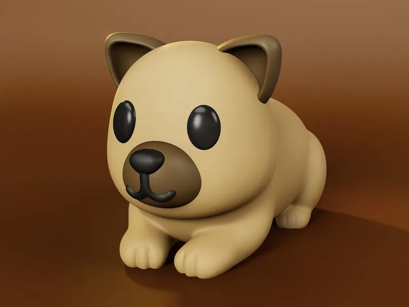 Max the Puppy - Mô hình 3D Chú Chó Đáng Yêu - Image 2