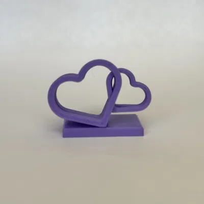 Kệ Giữ Ảnh Hình Trái Tim Viền Nét