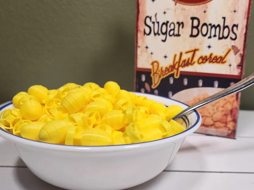 Bom Đường "Fallout Sugar Bombs Cereal" Phiên Bản In 3D - Image 2
