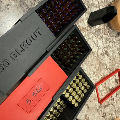 Hộp Đựng Đạn 9mm, 300 Blkout, 5.56