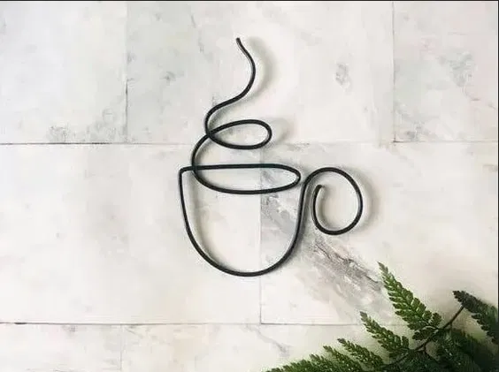 Giá treo tường logo cà phê - Image 1