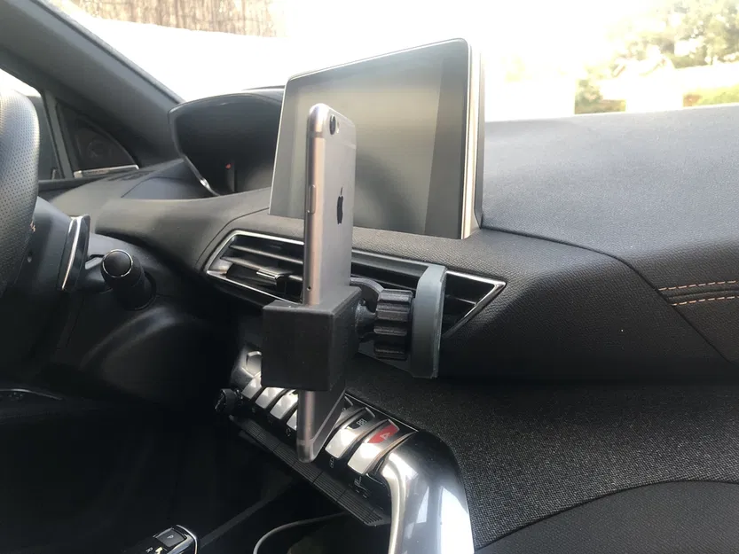 Giá Đỡ Điện Thoại Trên Xe Peugeot 3008 - Image 8