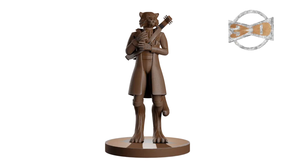 Mô hình Tabaxi Bard - Image 1