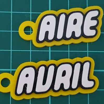 Móc khóa tên Aire, Alla, Alma, Andros, Anton, Avril, Conchi, Dante, Gini, Gonzalo...