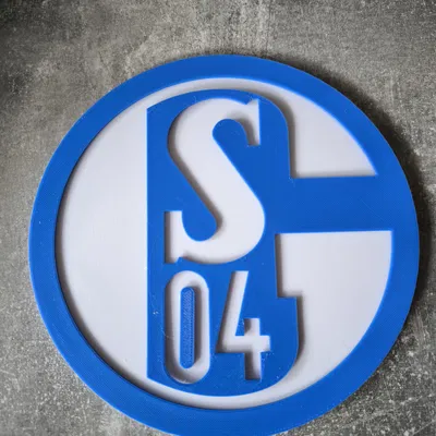 Tranh Treo Tường Logo Schalke 04