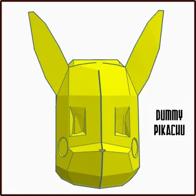 Mô Hình Pikachu Dummy 13 Tùy Chỉnh