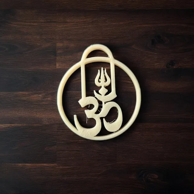 Mô Hình Om, Trishul và Lingam In 3D - Image 9