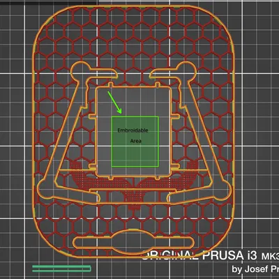 Khung Thêu Vớ Cho Khung Brother 4in 10cm