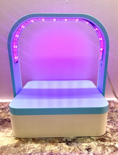 Nông Trại Rau Mầm Đặt Bàn Với Đèn Chiếu Sáng - Image 7