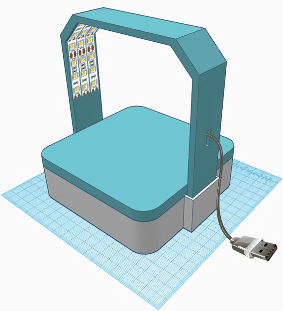 Nông Trại Rau Mầm Đặt Bàn Với Đèn Chiếu Sáng - Image 14