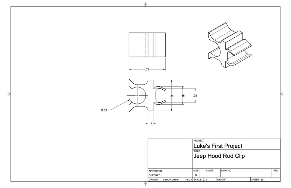 Kẹp Giữ Ty Ca-pô - Jeep Wrangler - Image 2