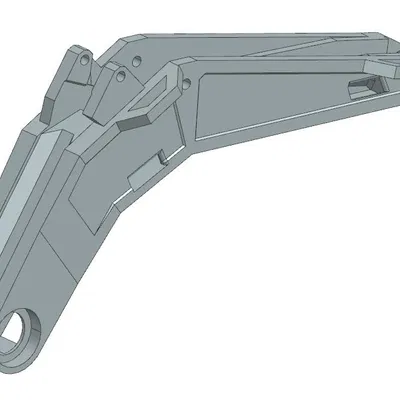 Cần Chính Máy Xúc RC Có Giấu Dây