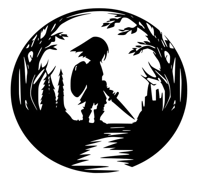 Tranh Treo Tường Legend Of Zelda - Image 1