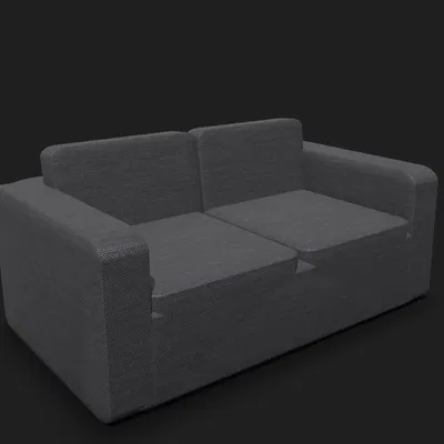 Mô Hình Sofa Tỉ Lệ 1:20 Cho Nhà Búp Bê