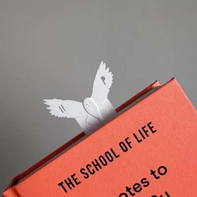 Bookmark Cú Hedwig Harry Potter In 3D