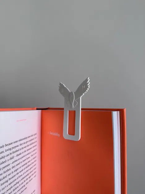 Bookmark Cú Hedwig Harry Potter In 3D - Image 5