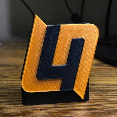 Logo Lando Norris Số 4 McLaren Công Thức 1