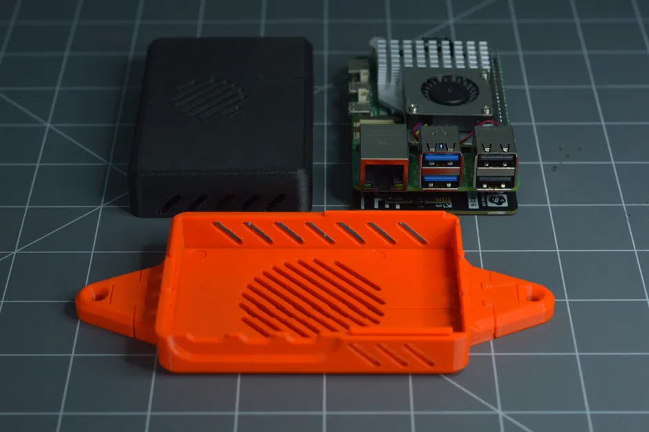Vỏ Case cho Raspberry Pi 5 với Pimoroni NVMe Base + Tùy chọn Gắn - Image 8