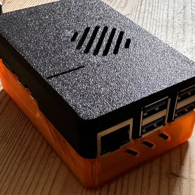 Vỏ Case Cho Raspberry Pi 5 Với Pimoroni NVMe Base Duo