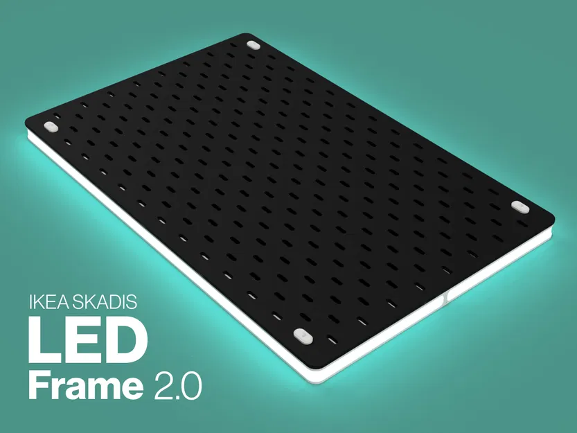 Khung LED 2.0 (Multiboard) cho IKEA SKADIS - Image 1