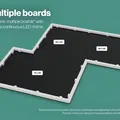 Khung LED 2.0 (Multiboard) cho IKEA SKADIS - Thumbnail 2