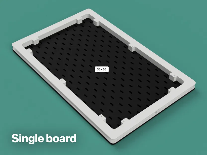 Khung LED 2.0 (Multiboard) cho IKEA SKADIS - Image 3