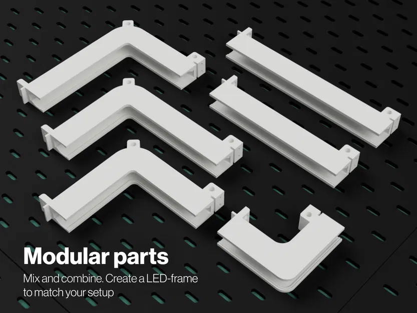 Khung LED 2.0 (Multiboard) cho IKEA SKADIS - Image 4