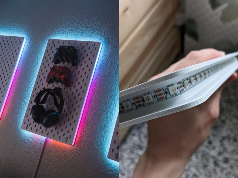 Khung LED 2.0 (Multiboard) cho IKEA SKADIS - Image 5