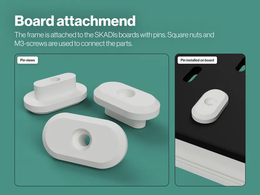 Khung LED 2.0 (Multiboard) cho IKEA SKADIS - Image 7